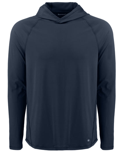 Cutter & Buck Prospect Recycled Featherlight Stretch Mens Hooded Pullover