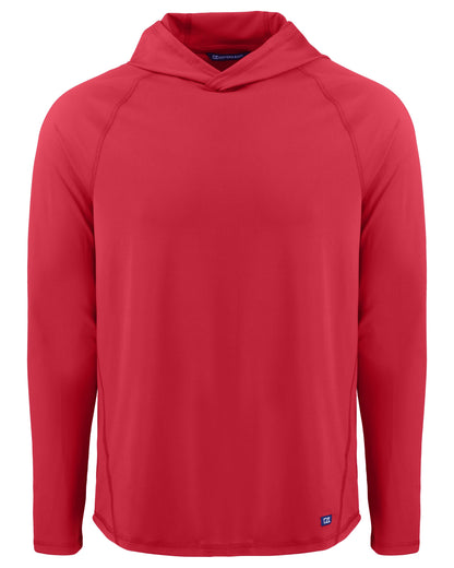 Cutter & Buck Prospect Recycled Featherlight Stretch Mens Hooded Pullover
