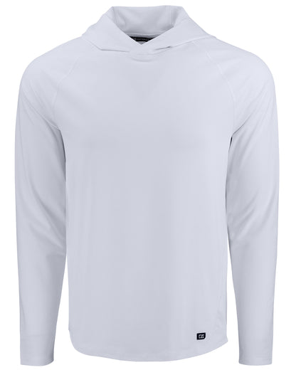 Cutter & Buck Prospect Recycled Featherlight Stretch Mens Hooded Pullover