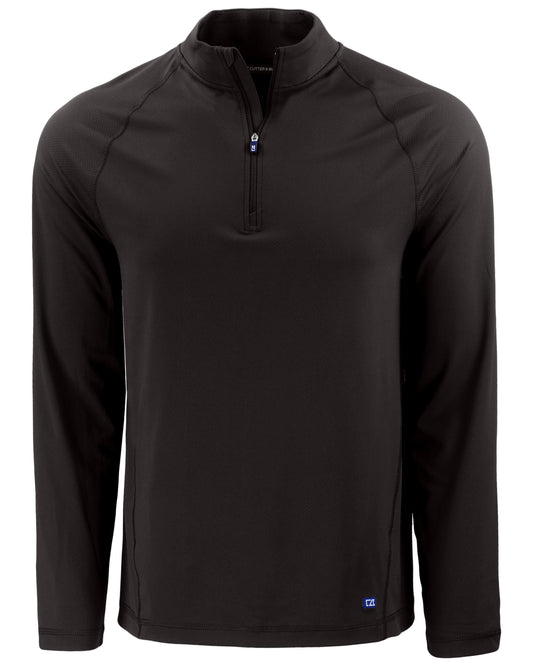 Cutter & Buck Prospect Recycled Featherlight Stretch Mens Big & Tall Quarter Zip Big & Tall