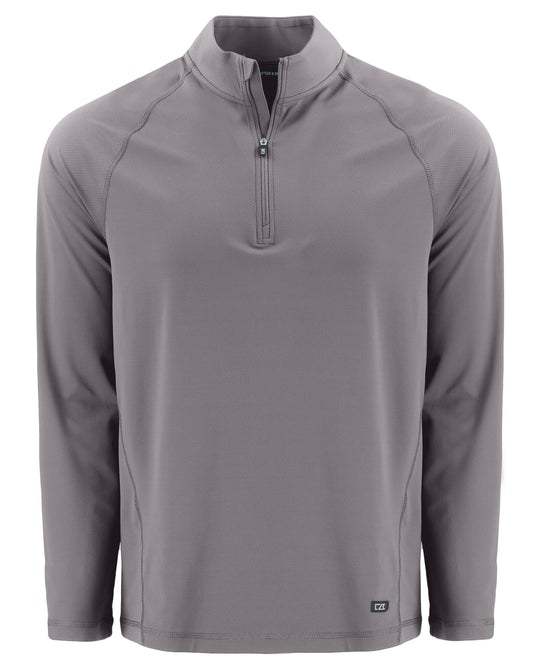 Cutter & Buck Prospect Recycled Featherlight Stretch Mens Big & Tall Quarter Zip Big & Tall