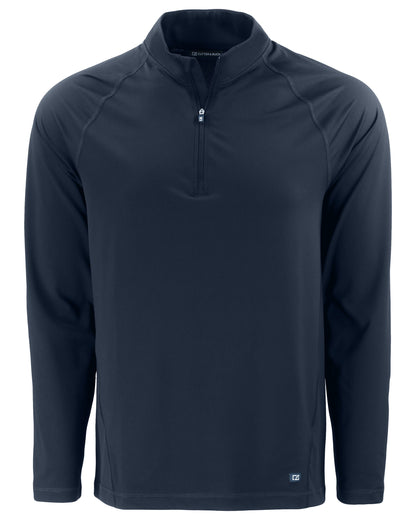 Cutter & Buck Prospect Recycled Featherlight Stretch Mens Big & Tall Quarter Zip Big & Tall
