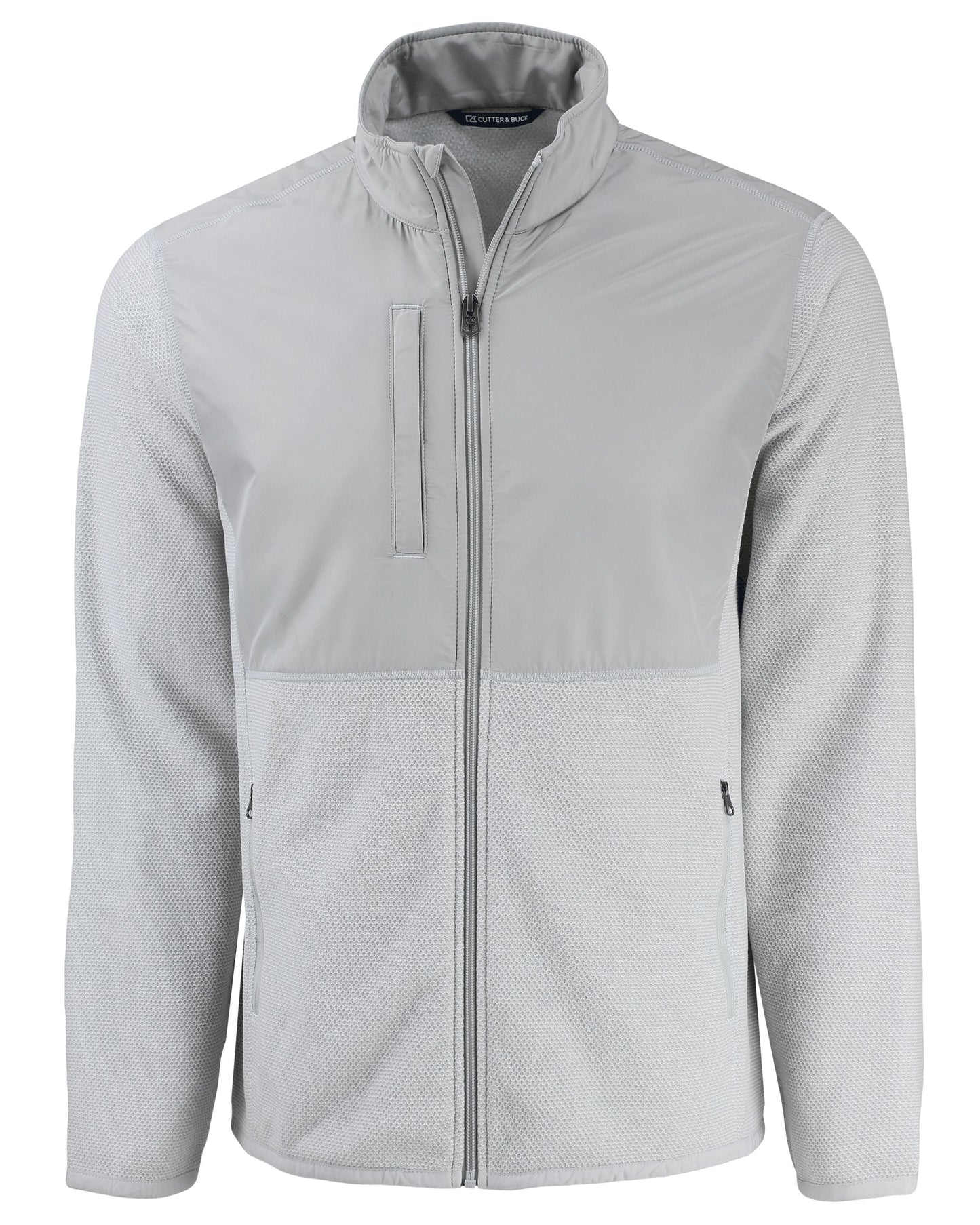 Cutter & Buck Hunts Point Recycled Fleece Mens Hybrid Full Zip Jacket