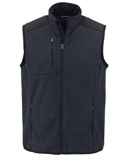 Cutter & Buck Hunts Point Recycled Fleece Mens Hybrid Full Zip Vest