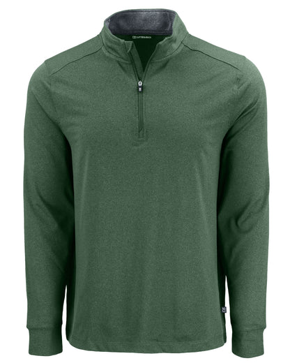 Cutter & Buck Forge Recycled Four-Way Stretch Mens Quarter Zip Pullover