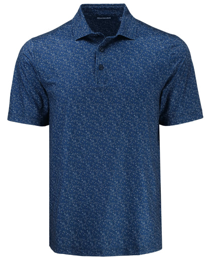 Cutter & Buck Pike Recycled Fern Print Mens Big & Tall Polo Big & Tall