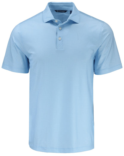 Cutter & Buck Pike Recycled Lattice Print Mens Polo