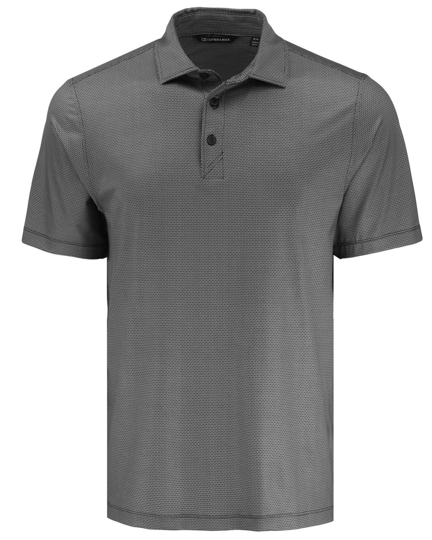 Cutter & Buck Pike Recycled Lattice Print Mens Polo
