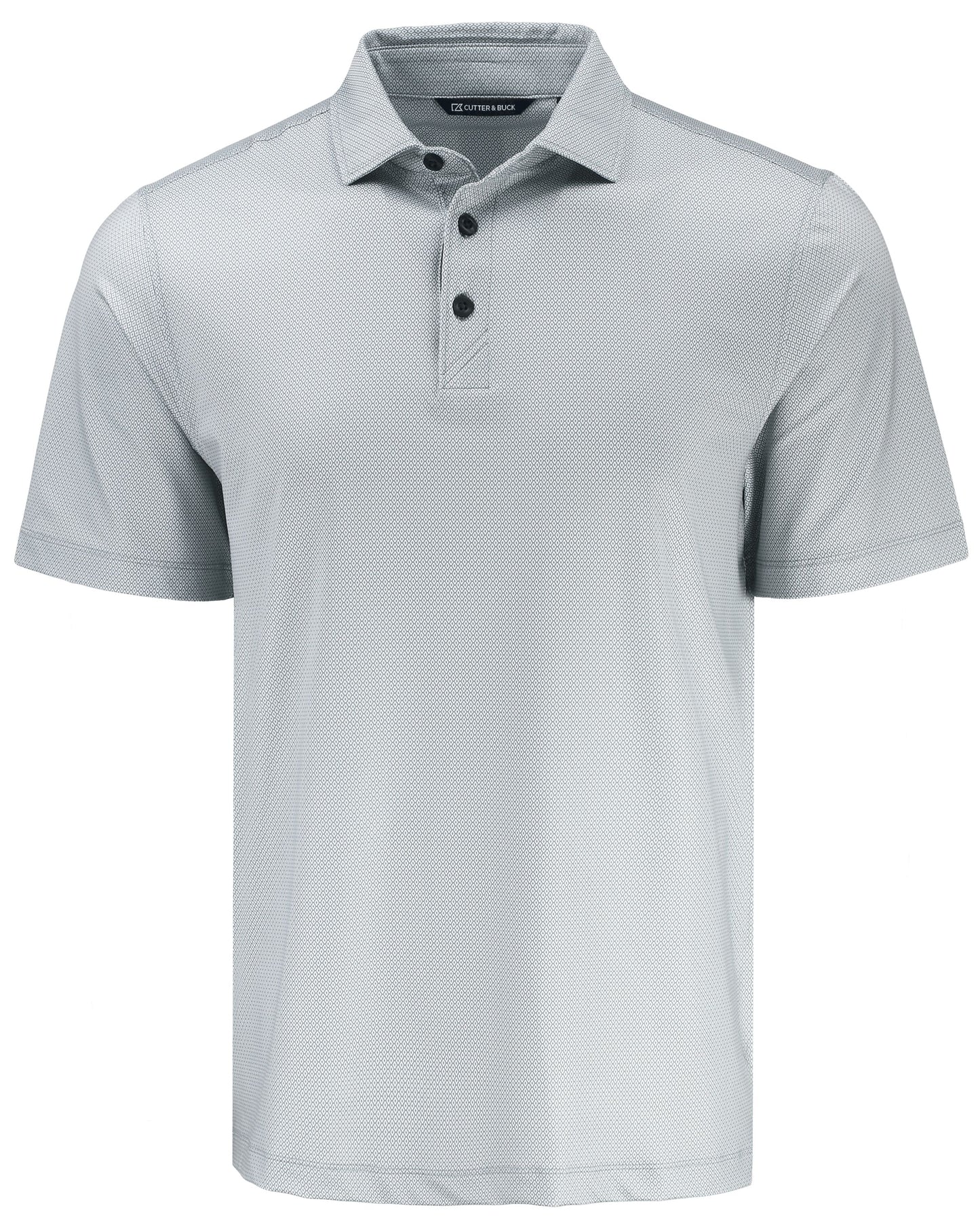 Cutter & Buck Pike Recycled Lattice Print Mens Big & Tall Polo Big & Tall