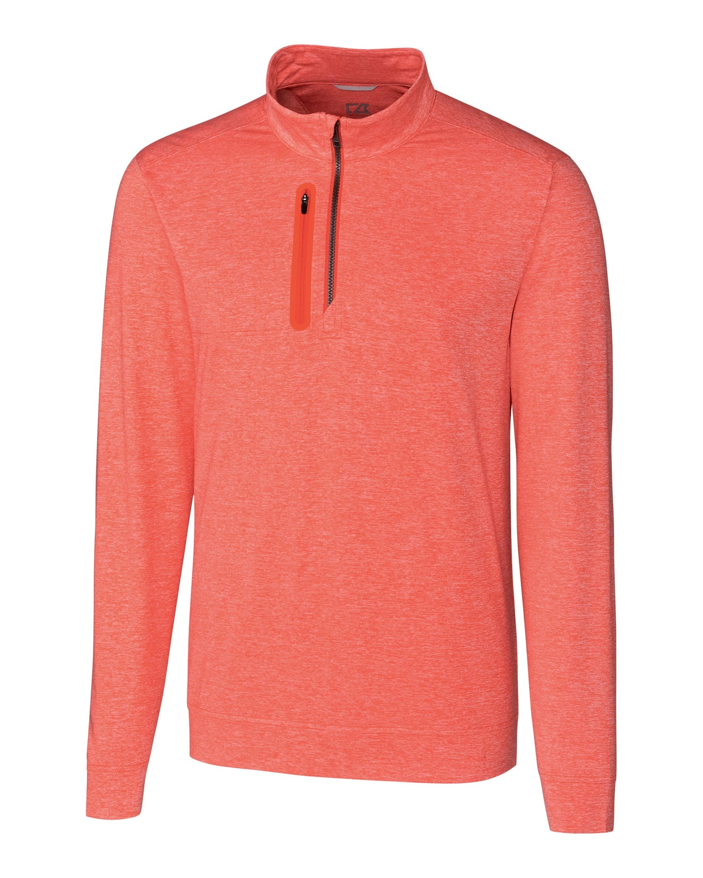Cutter & Buck Stealth Heathered Mens Quarter Zip