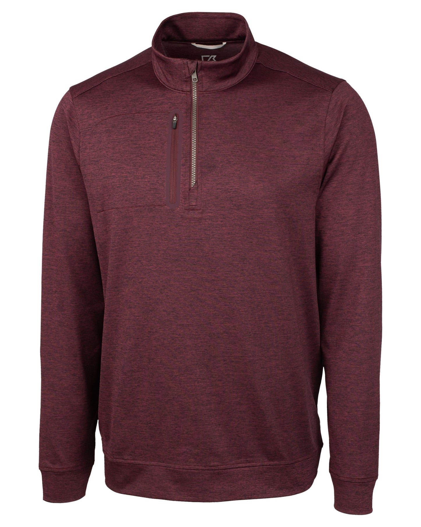 Cutter & Buck Stealth Heathered Mens Quarter Zip