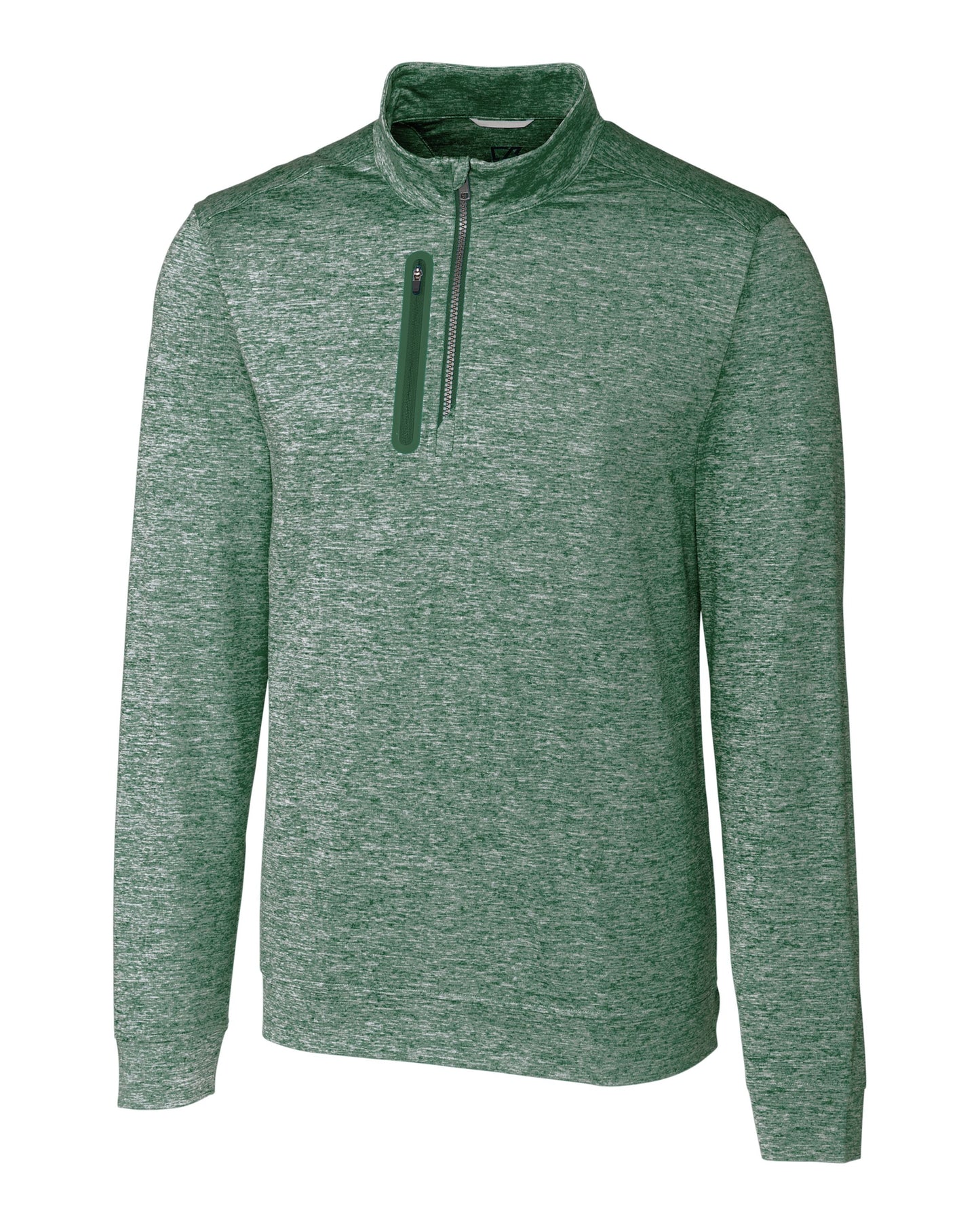 Cutter & Buck Stealth Heathered Mens Quarter Zip