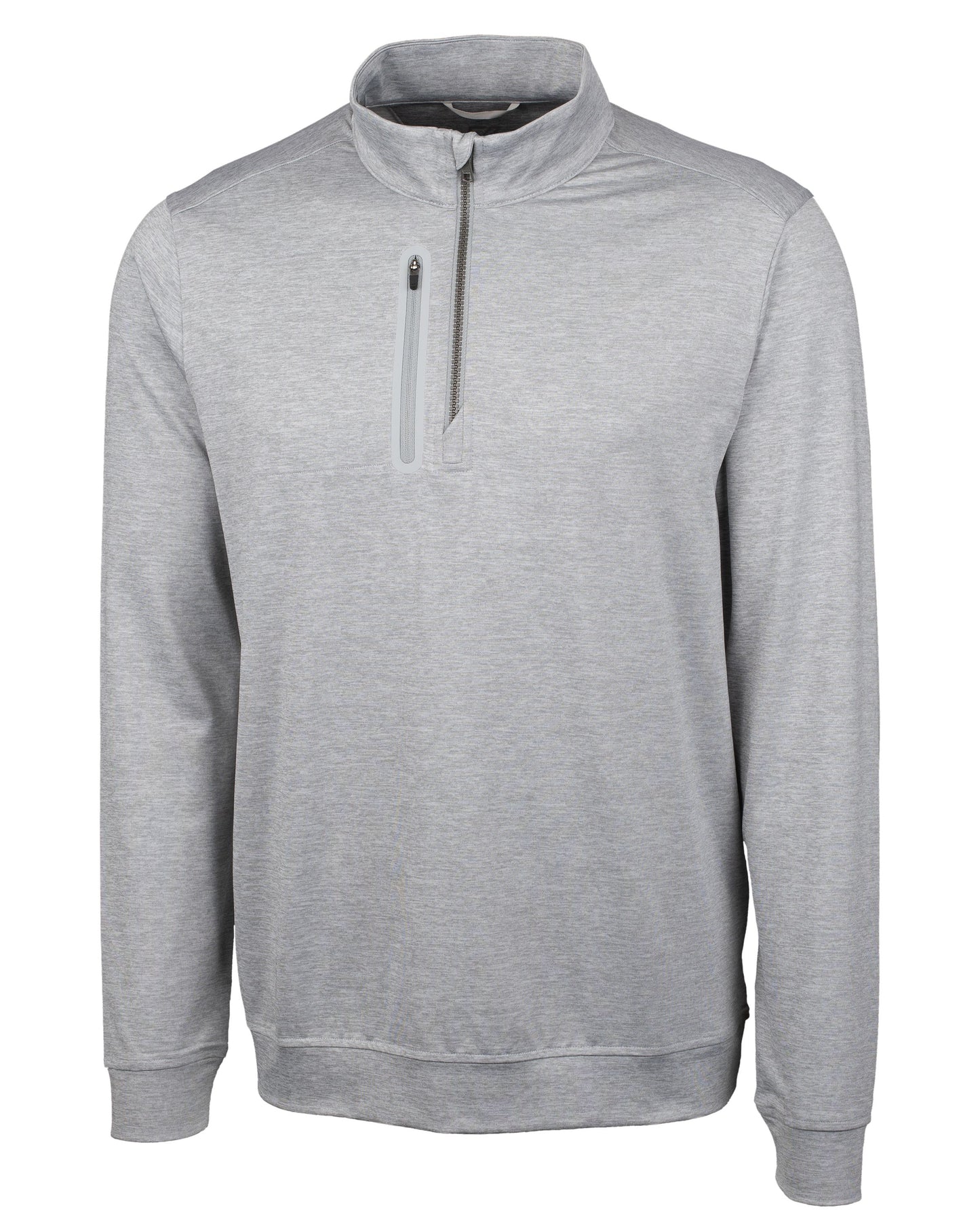 Cutter & Buck Stealth Heathered Mens Quarter Zip