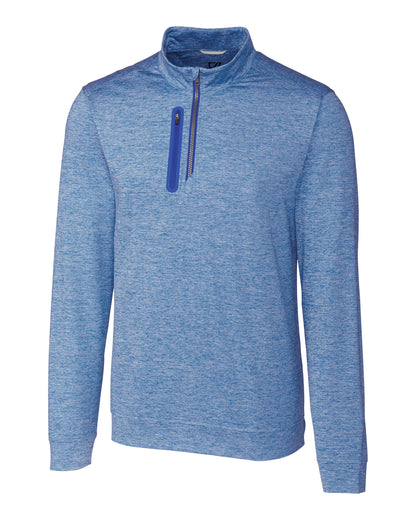 Cutter & Buck Stealth Heathered Mens Quarter Zip