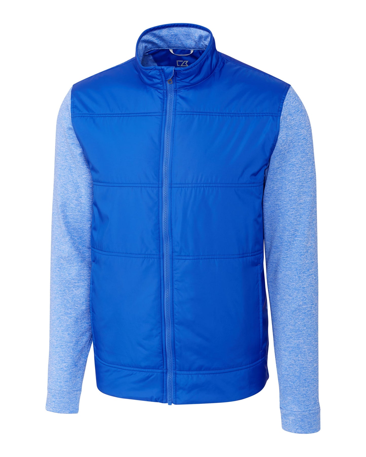 Cutter & Buck Stealth Recycled Hybrid Quilted Mens Windbreaker Jacket