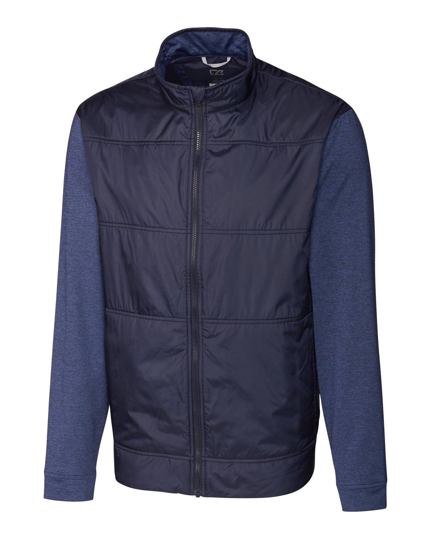 Cutter & Buck Stealth Recycled Hybrid Quilted Mens Windbreaker Jacket