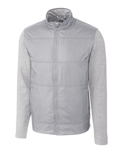 Cutter & Buck Stealth Recycled Hybrid Quilted Mens Windbreaker Jacket