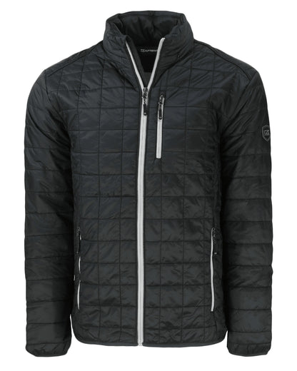 Cutter & Buck Rainier Recycled Insulated Puffer Mens Full Zip Jacket
