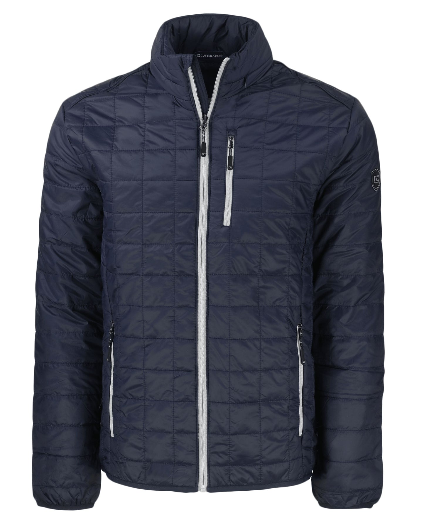 Cutter & Buck Rainier Recycled Insulated Puffer Mens Full Zip Jacket