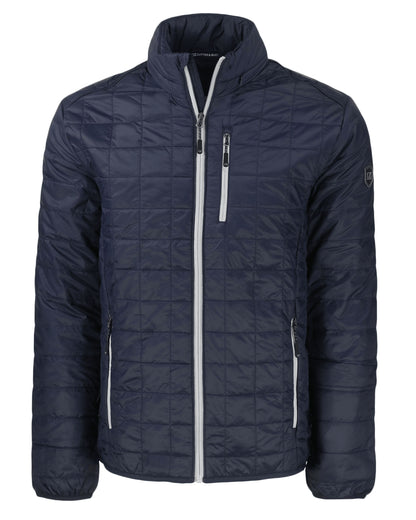 Cutter & Buck Rainier Recycled Insulated Puffer Mens Full Zip Jacket