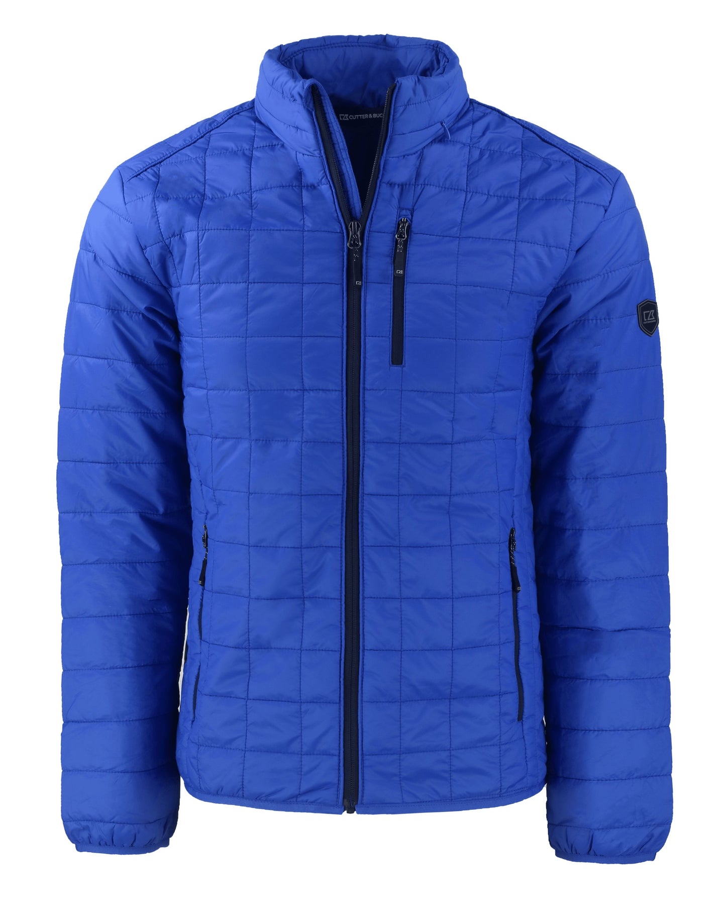Cutter & Buck Rainier Recycled Insulated Puffer Mens Full Zip Jacket