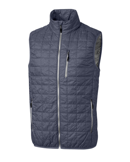 Cutter & Buck Rainier Recycled Insulated Puffer Mens Full Zip Vest