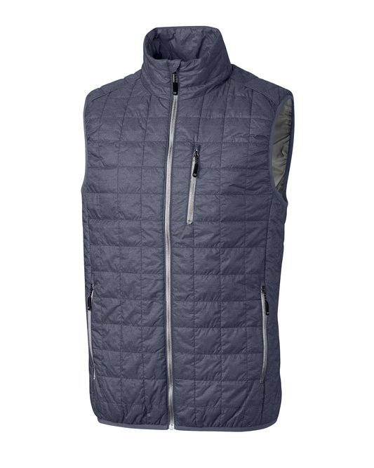 Cutter & Buck Rainier Recycled Insulated Puffer Mens Full Zip Vest