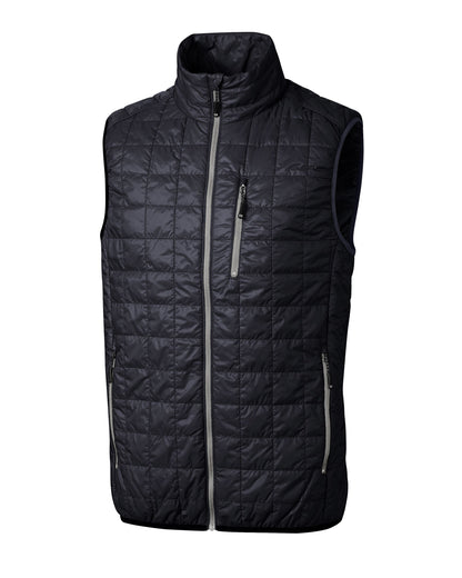 Cutter & Buck Rainier Recycled Insulated Puffer Mens Full Zip Vest