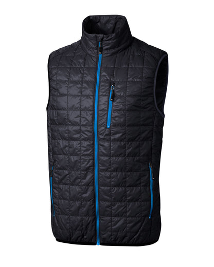 Cutter & Buck Rainier Recycled Insulated Puffer Mens Full Zip Vest