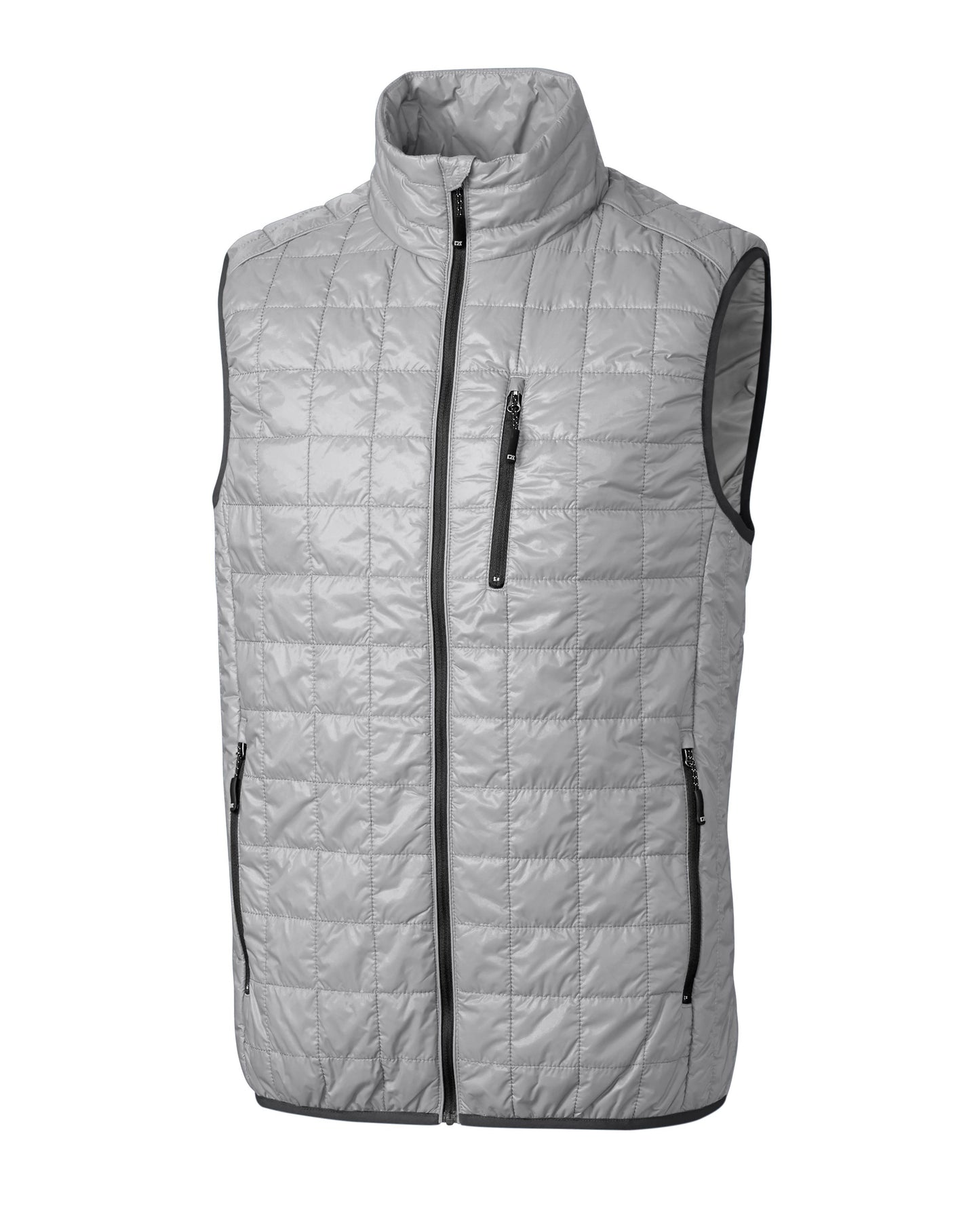 Cutter & Buck Rainier Recycled Insulated Puffer Mens Full Zip Vest