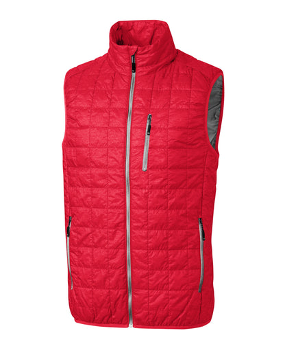 Cutter & Buck Rainier Recycled Insulated Puffer Mens Full Zip Vest