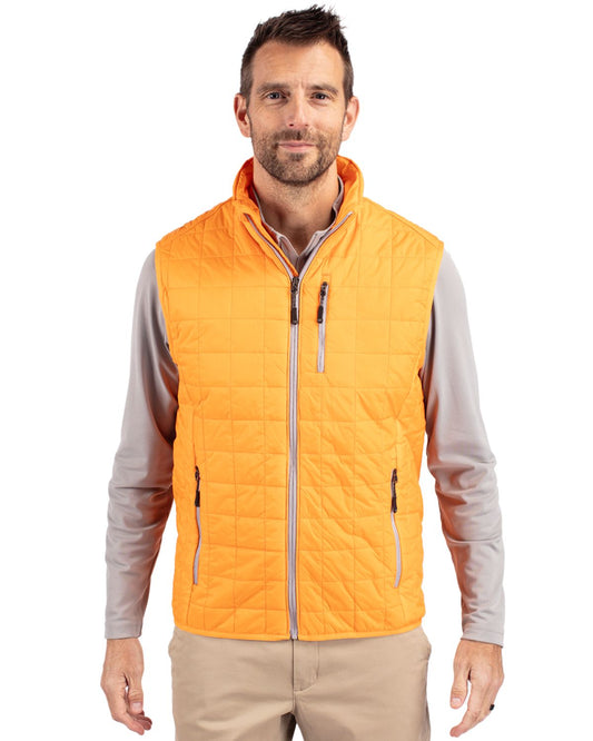 Cutter & Buck Rainier PrimaLoft® Mens Eco Insulated Full Zip Puffer Vest - MCO00019