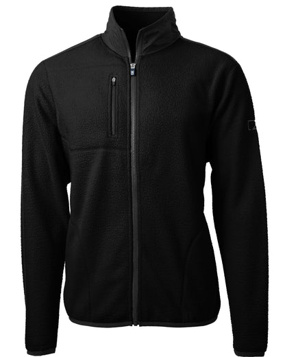 Cutter & Buck Cascade Epic Comfort Recycled Sherpa Fleece Mens Full Zip Jacket
