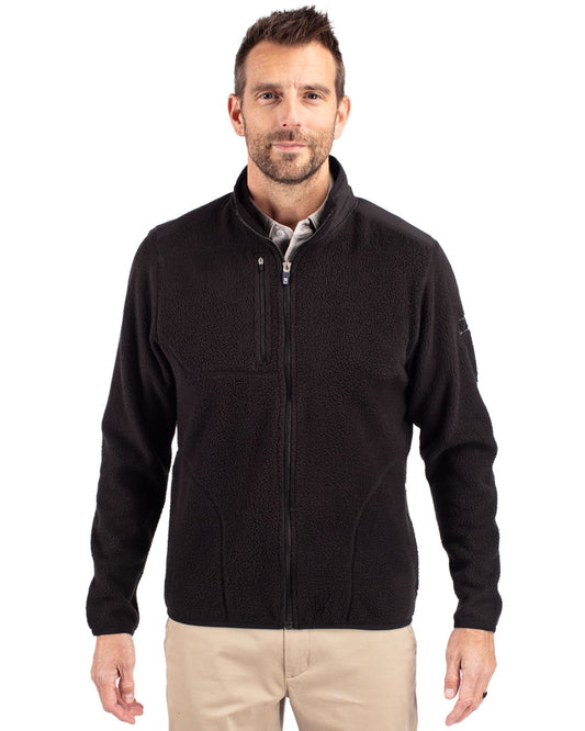 Cutter & Buck Cascade Eco Sherpa Mens Big & Tall Fleece Jacket Big & Tall - BCO00070