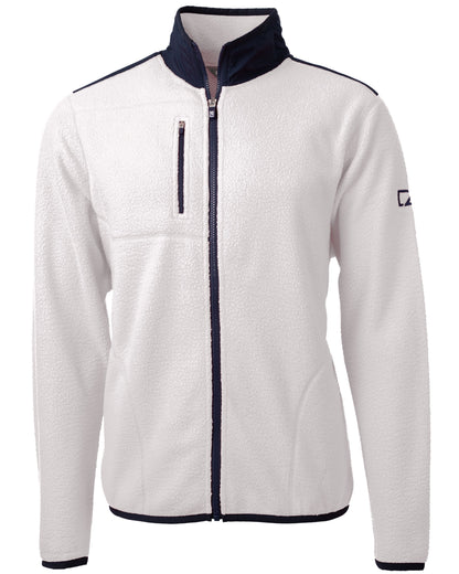 Cutter & Buck Cascade Epic Comfort Recycled Sherpa Fleece Mens Full Zip Jacket