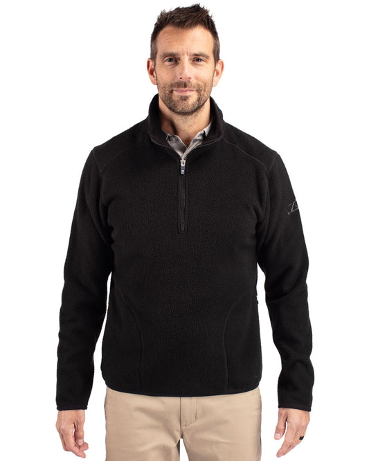 Cutter & Buck Cascade Eco Fleece Mens Quarter Zip Jacket - MCO00071