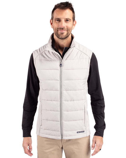 Cutter & Buck Evoke Hybrid Softshell Recycled Mens Full Zip Vest - MCO00076