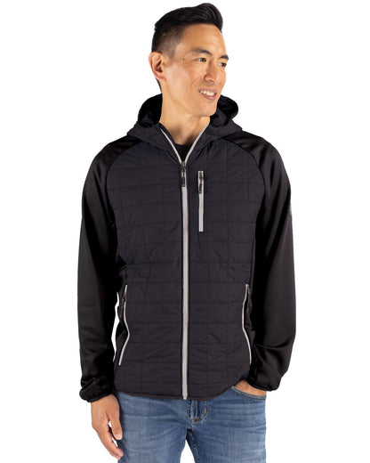 Cutter & Buck Rainier Primaloft Mens Eco Full Zip Hybrid Jacket - MCO00092