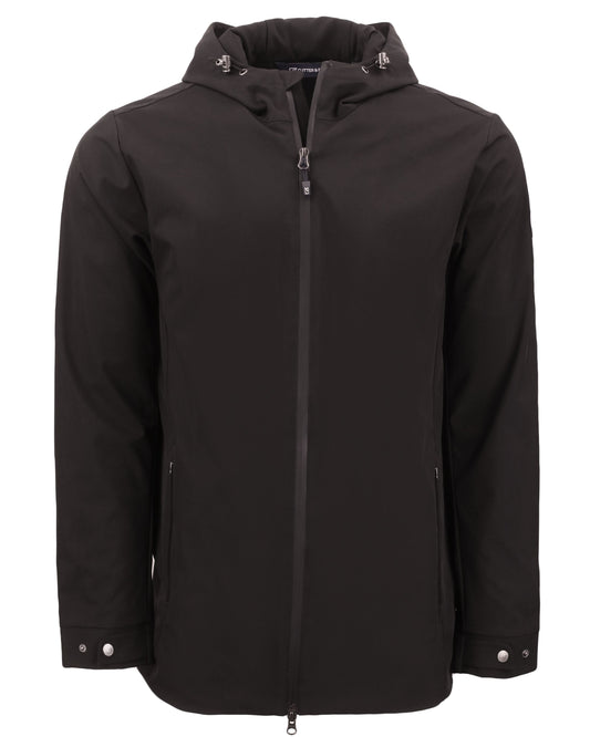 Cutter & Buck Camano Recycled Everyday Stretch Water Resistant Mens Full Zip Jacket