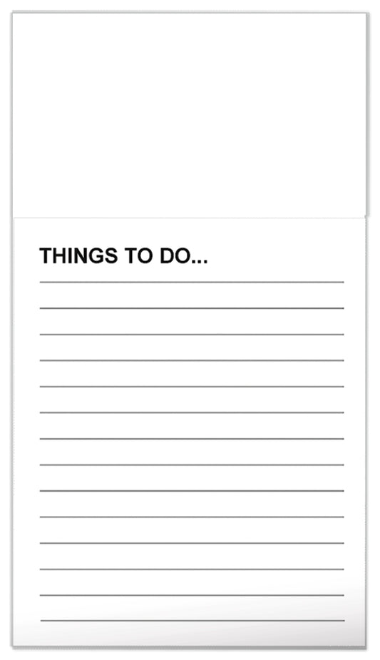 Good Value Business Card Magnet with 50Sheet Notepad-MGBCNP