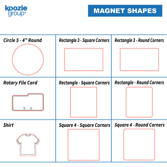 Good Value 30 Mil Large Stock Shape Magnet-MGSSL30