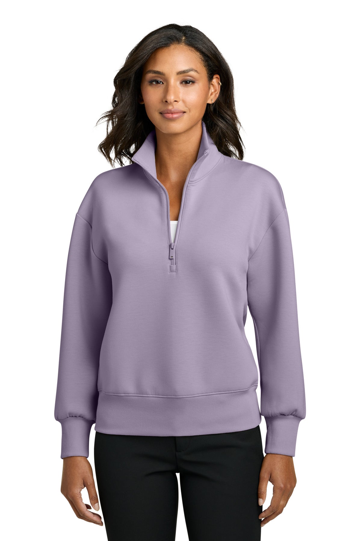 Mercer+Mettle® Women's Soft Spacer 1/4-Zip