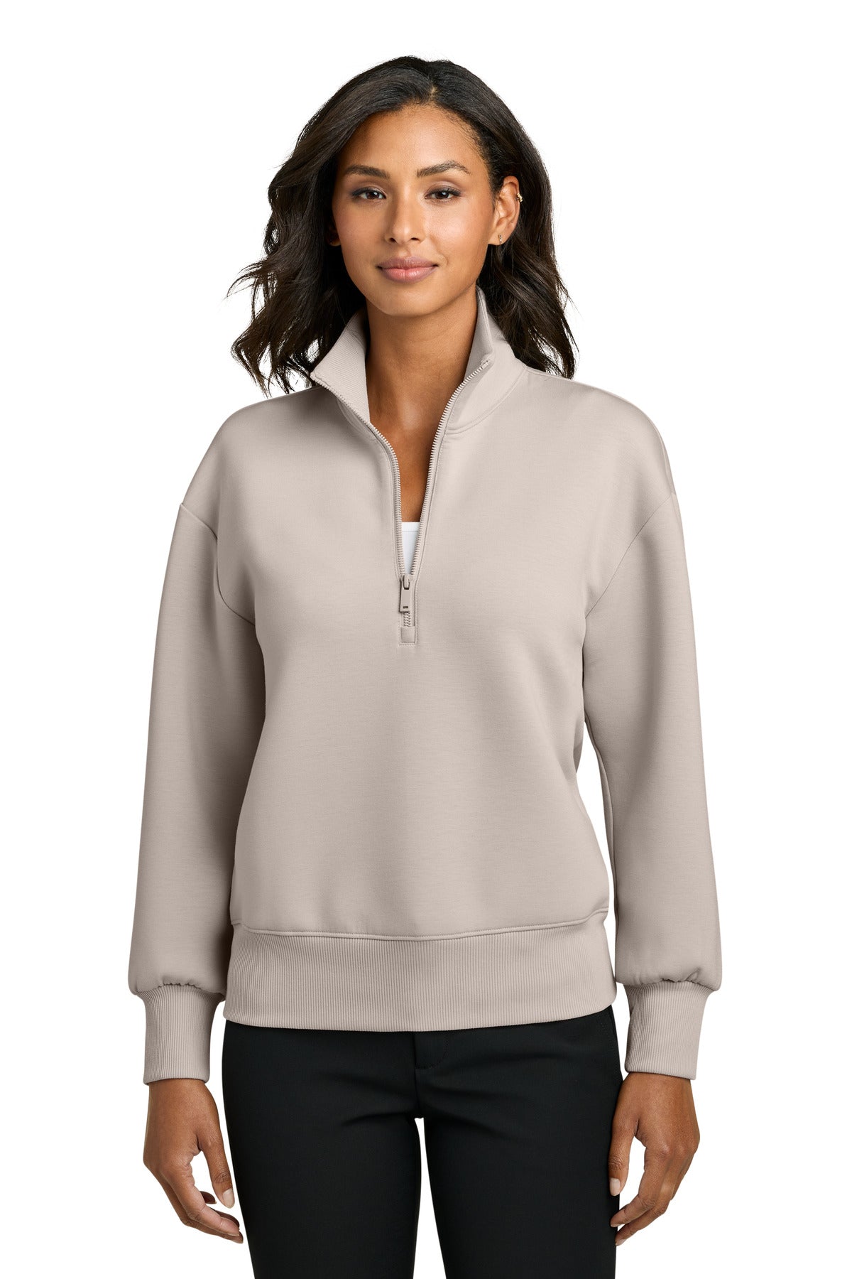 Mercer+Mettle® Women's Soft Spacer 1/4-Zip