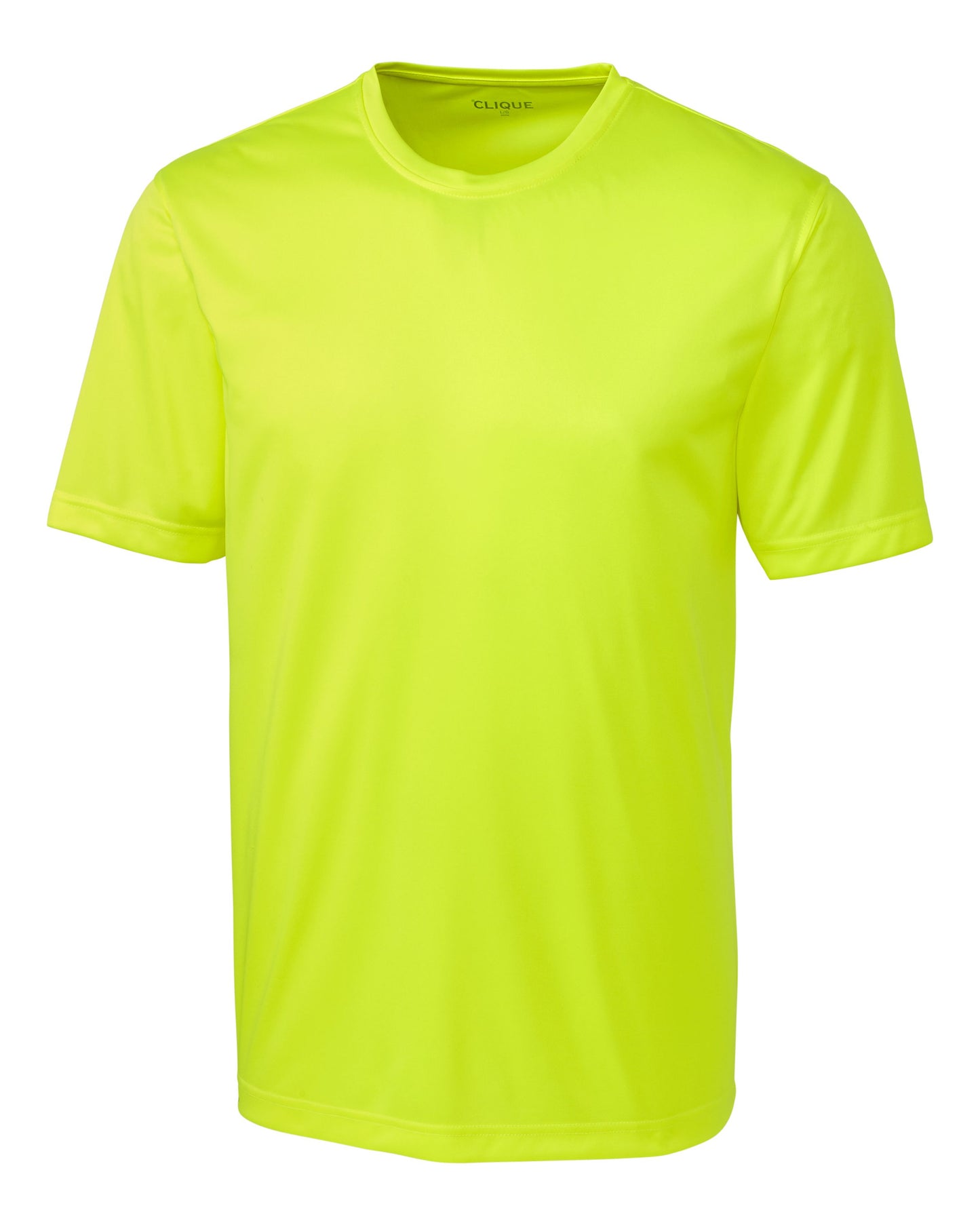 Clique Spin Solution-dyed Performance Jersey Mens Short Sleeve Tee