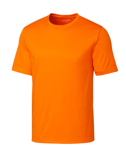 Clique Spin Solution-dyed Performance Jersey Mens Short Sleeve Tee