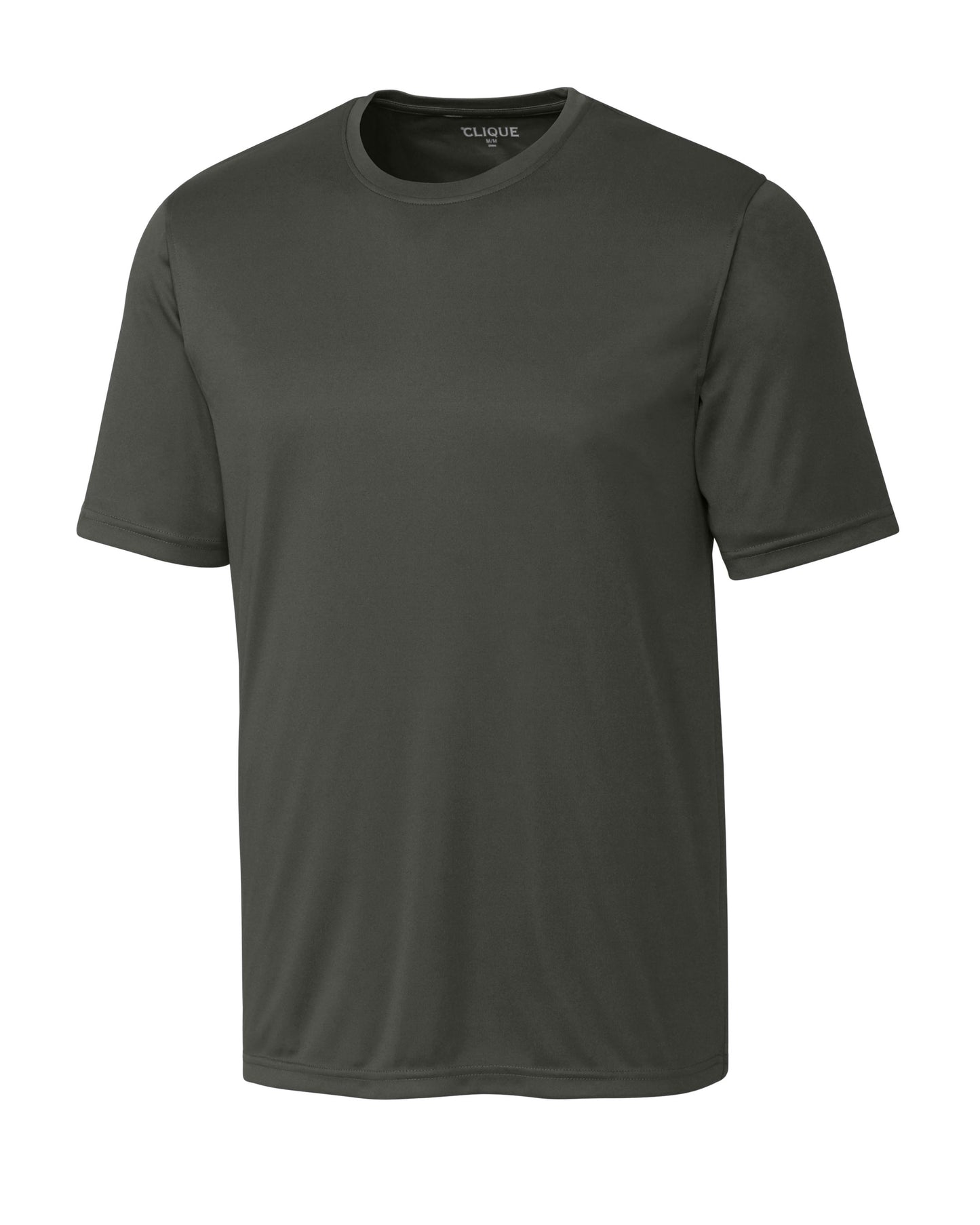 Clique Spin Solution-dyed Performance Jersey Mens Short Sleeve Tee