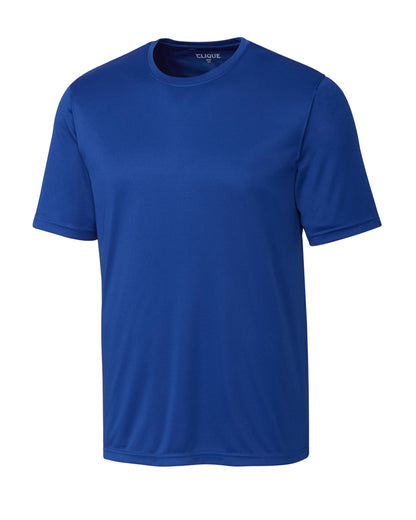 Clique Spin Solution-dyed Performance Jersey Mens Short Sleeve Tee