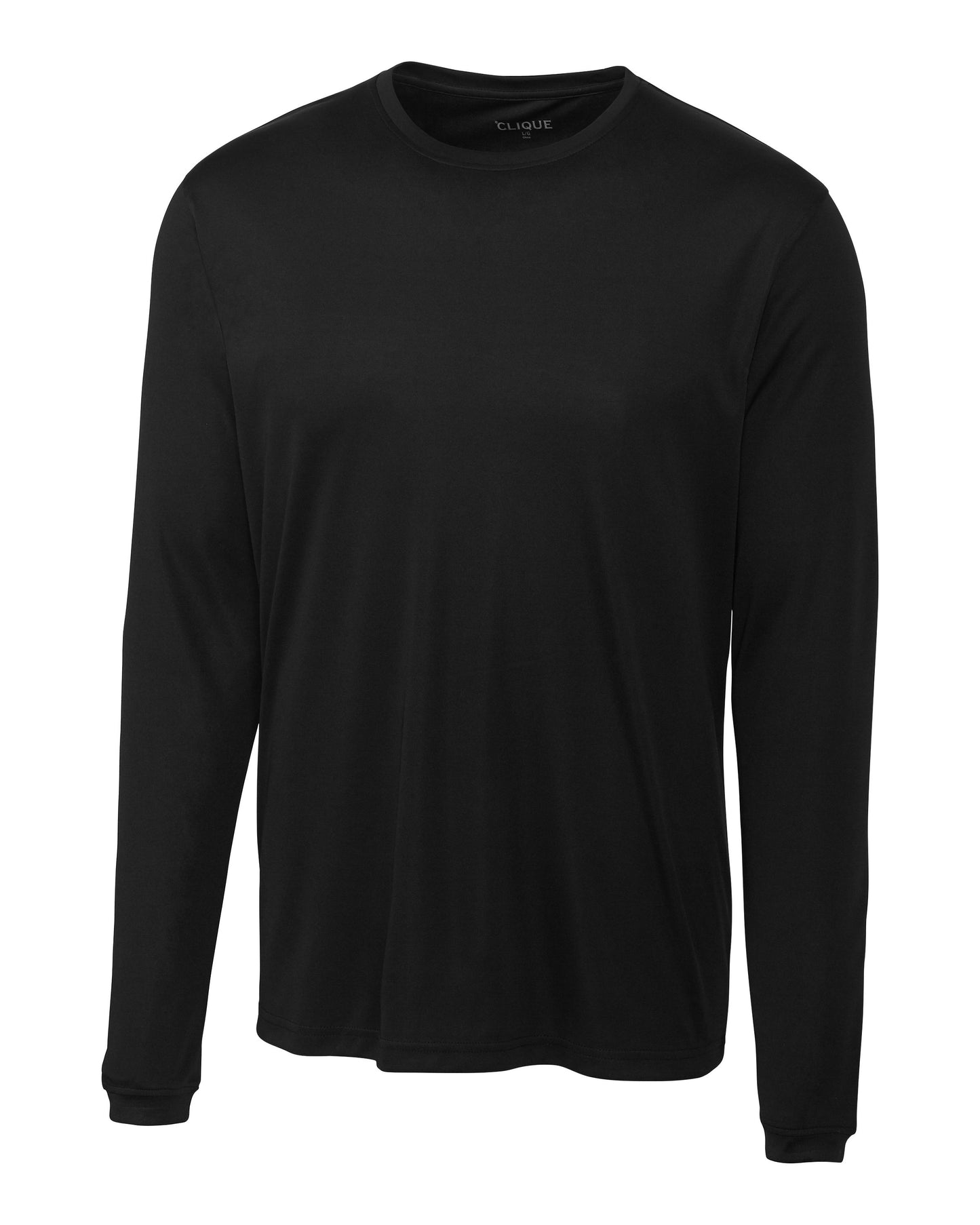 Clique Spin Solution-dyed Performance Jersey Mens Long Sleeve Tee