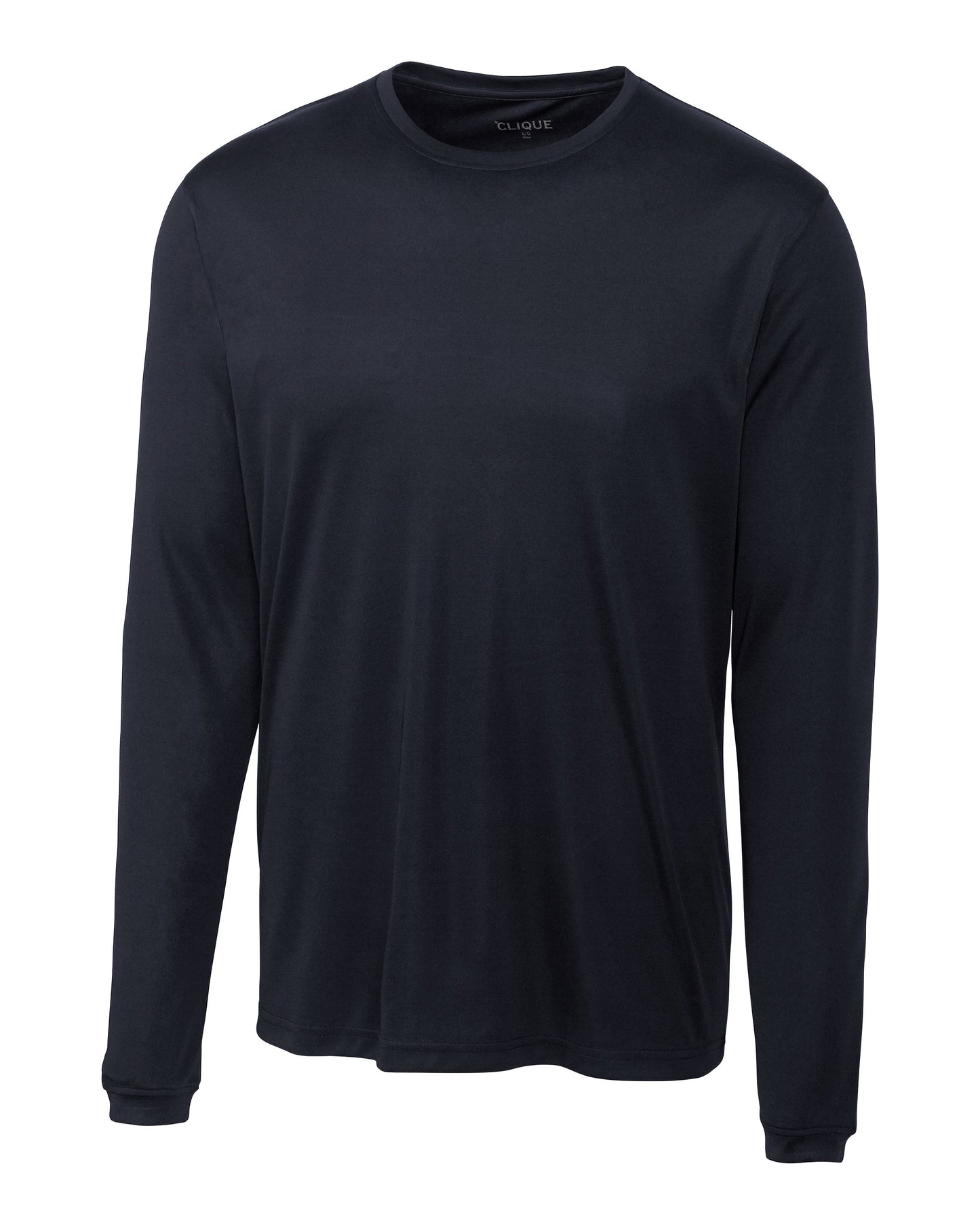 Clique Spin Solution-dyed Performance Jersey Mens Long Sleeve Tee