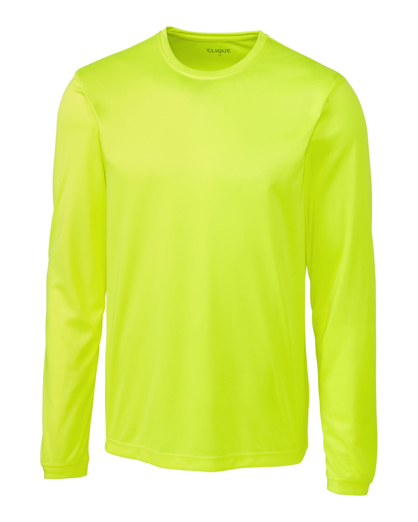 Clique Spin Solution-dyed Performance Jersey Mens Long Sleeve Tee
